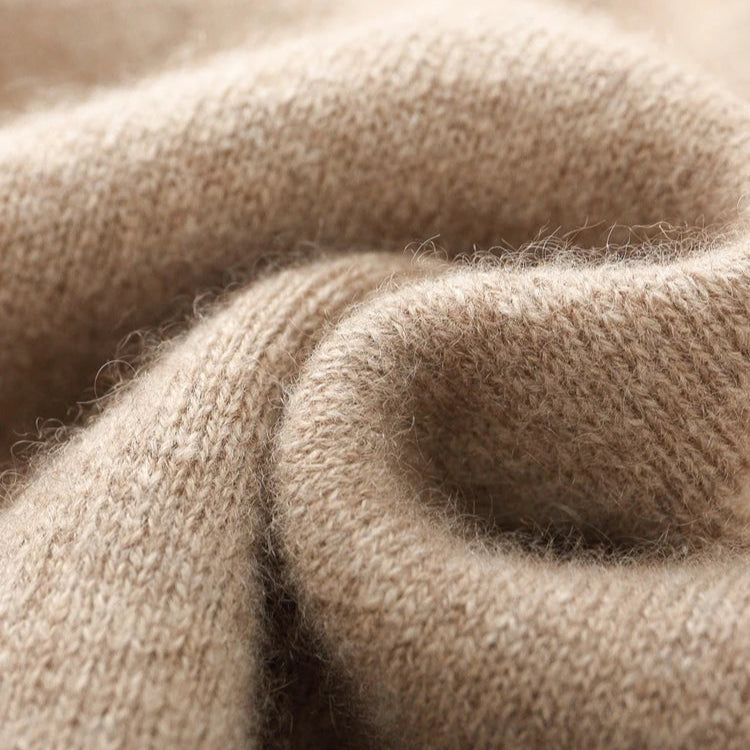Cashmere Zip Cardigan